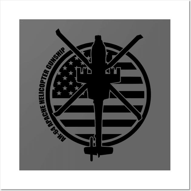 AH-64 Apache Wall Art by TCP